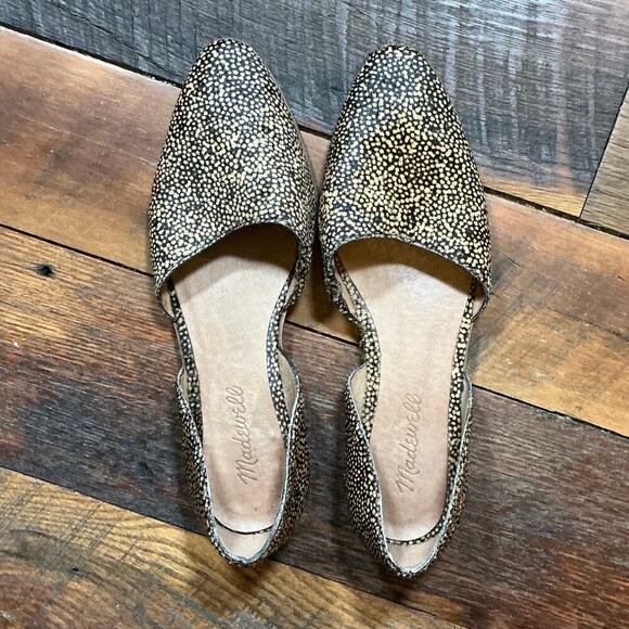 MADEWELL The Marisa d’Orsay Flat in Spotted Calf Size 7 - Picture 7 of 9